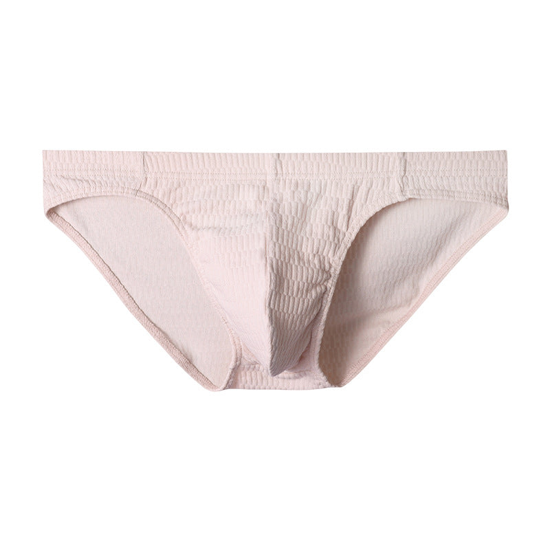Men's Triangle Underwear Pure Cotton Pants Solid Color Shorts - D&A
