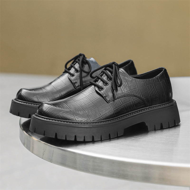 Round Head Solid Color Breathable Low Casual Shoes - D&A