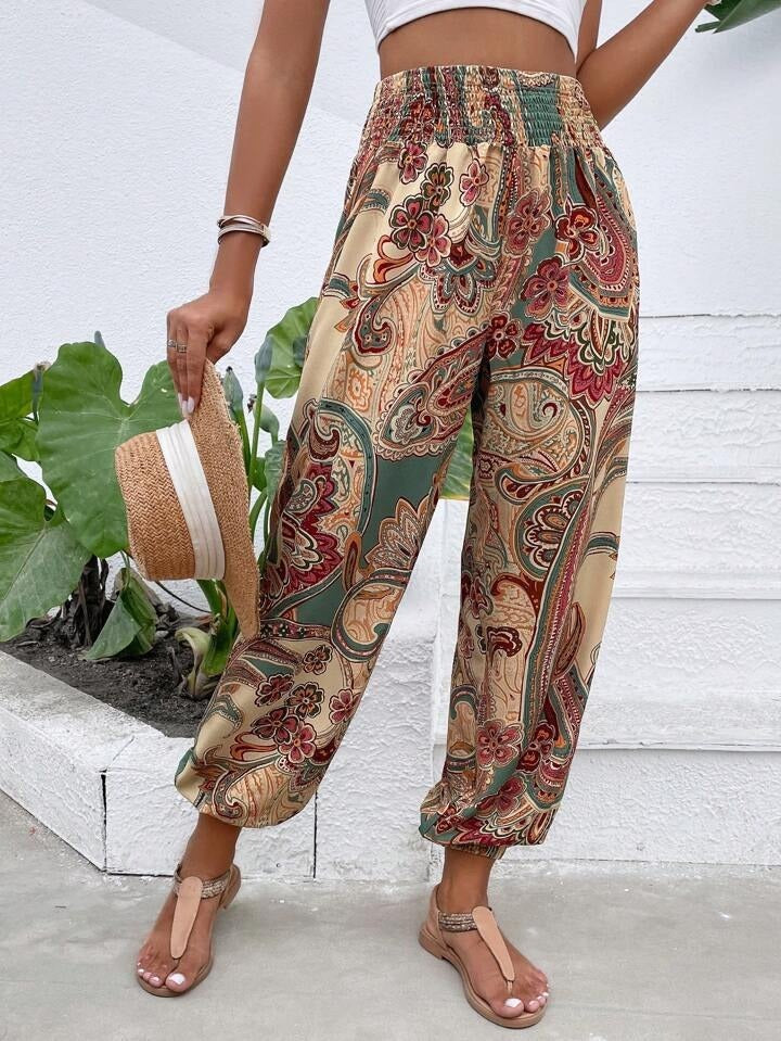 Women's Loose Casual Skinny Pants G7Z2711 - D&A