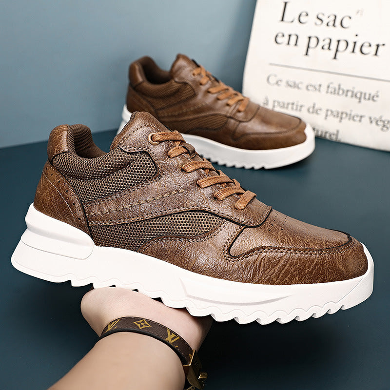 Invisible Wedge Hidden Heel Men's Casual Sports Shoes - D&A