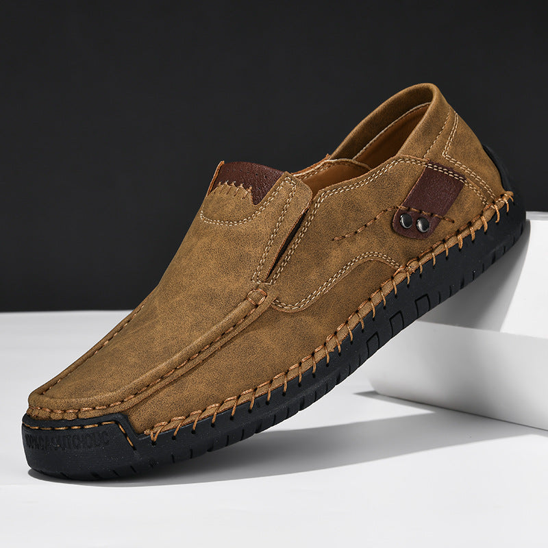 Men's Business Casual Shoes With Foot Covers - D&A