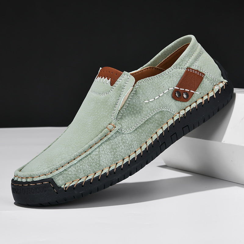 Men's Business Casual Shoes With Foot Covers - D&A