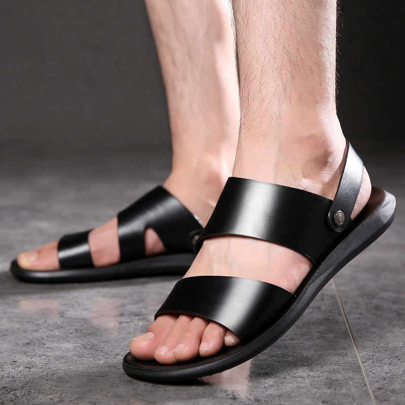 Men's Casual Beach Shoes With Soft Sole And Anti Slip Function - D&A