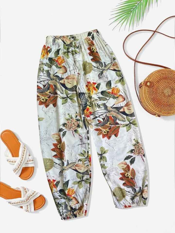 Women's Loose Casual Skinny Pants G7Z2704 - D&A