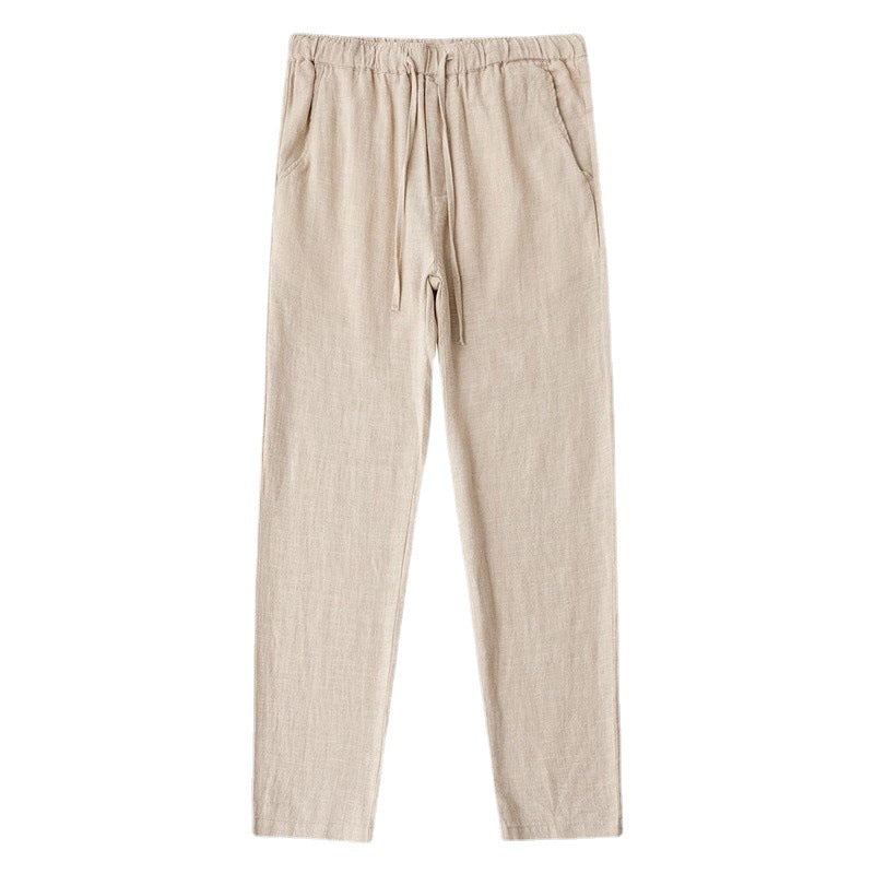 Casual Pants Straight Loose Men's Pants Cropped Pants - D&A