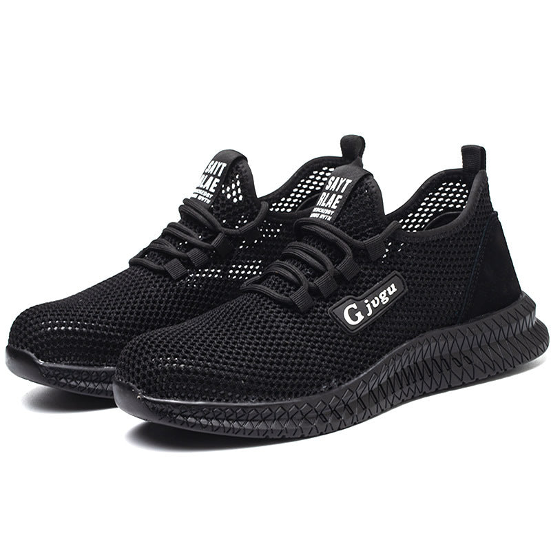 Men's Fashion Summer Breathable Work Shoes - D&A