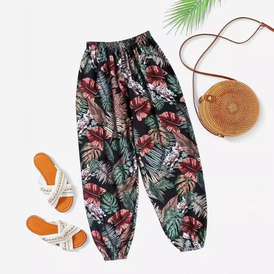Women's Loose Casual Skinny Pants - D&A