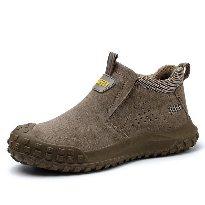 Welding Work Safety Shoes 2366 Khaki - D&A