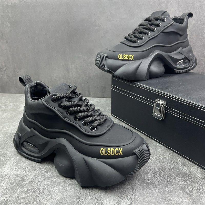 Leather Surface Trend Sports Leisure Platform Men's Shoes - D&A
