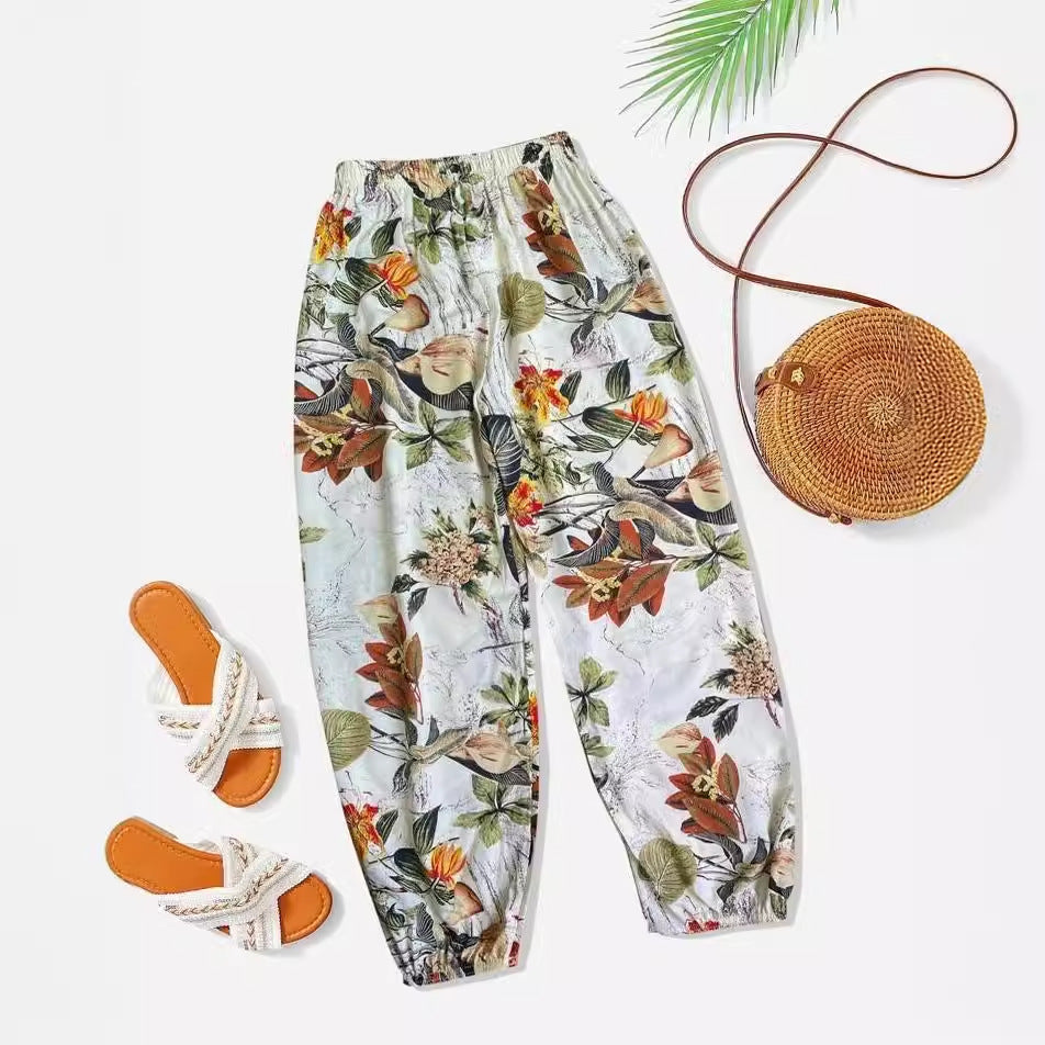 Women's Loose Casual Skinny Pants - D&A