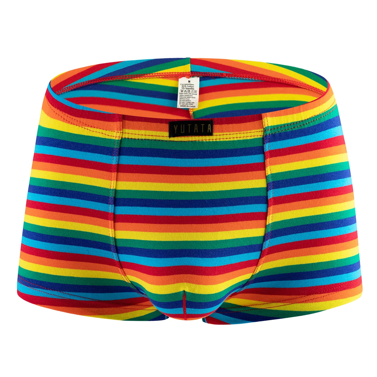Men's Underwear Rainbow Bag Striped Boxers - D&A