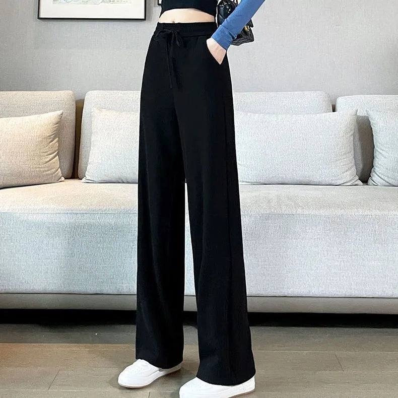Summer Lazy Small Wide-leg Pants For Women - D&A