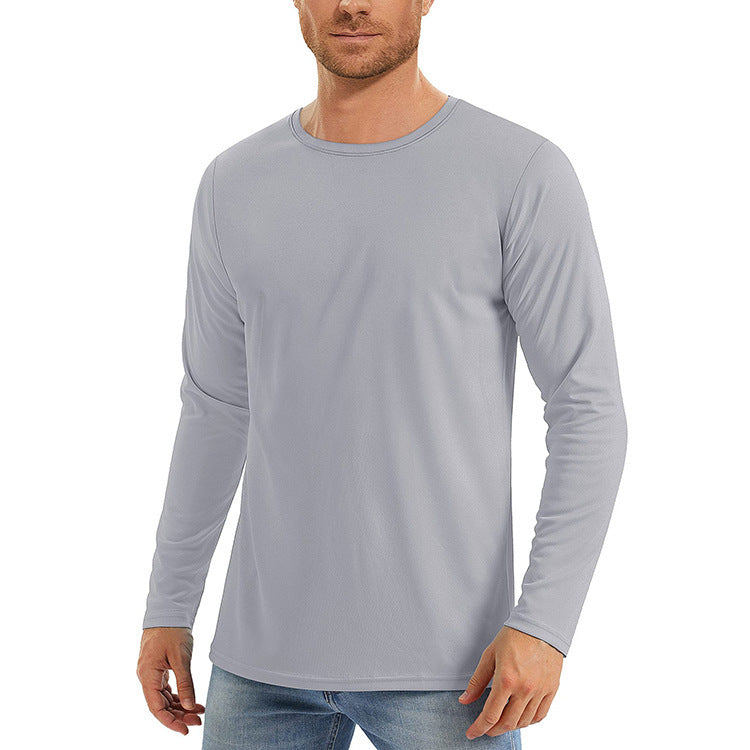 UV Protection Quick-dry Casual Breathable Sun Protection Clothing Light Gray - D&A