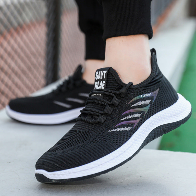 Sports Casual Fashion All-matching Mesh Cloth Shoes - D&A