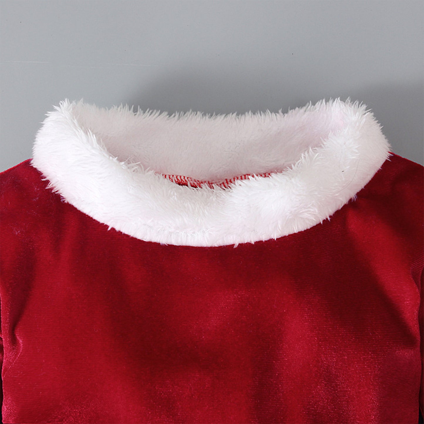 Winter Christmas Long-sleeved Shirt Bell Bottoms Hat Three-piece Children's Clothing - D&A