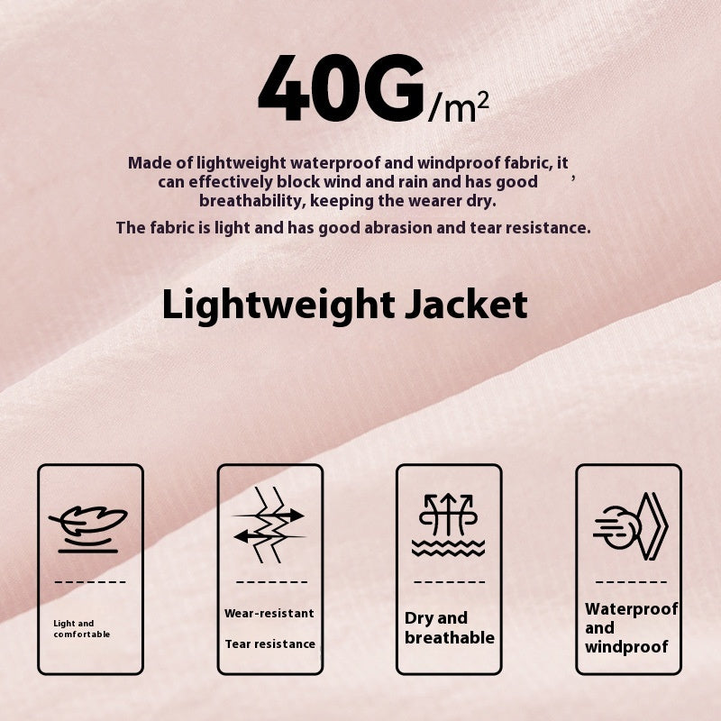 Summer Lightweight Sports Yoga Jacket Loose Hooded Casual Lightweight - D&A