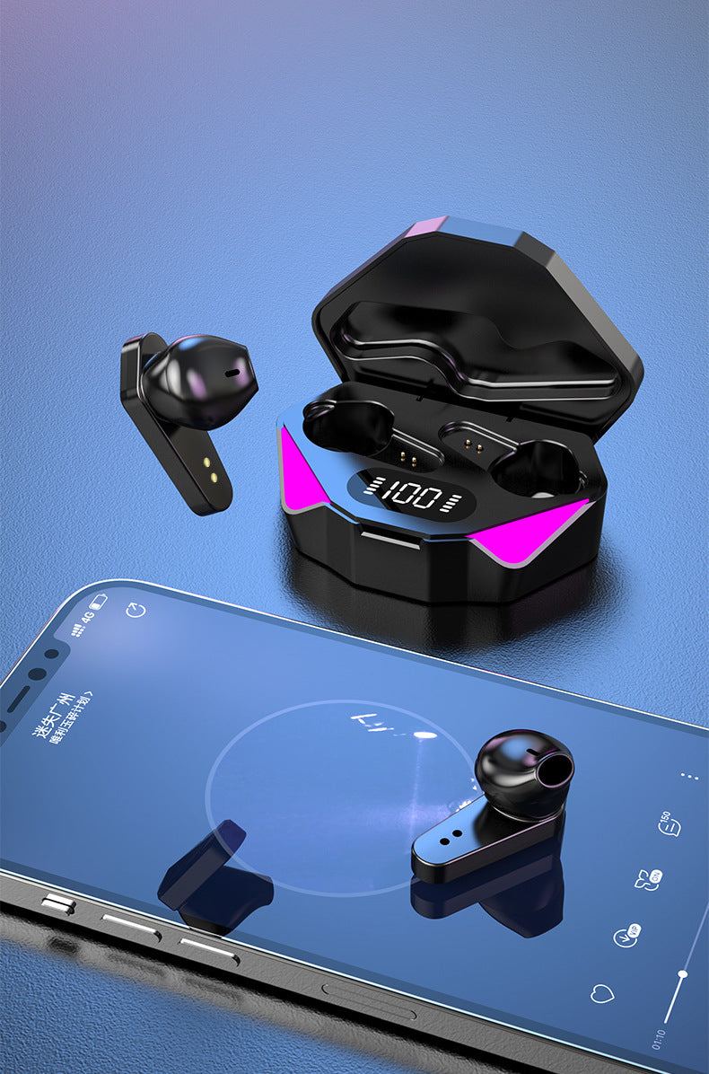 Wireless Gaming Headphones No Delay Noise Reduction Bluetooth Earphones HIFI Sound E-Sport Game Headset With Mic - D&A
