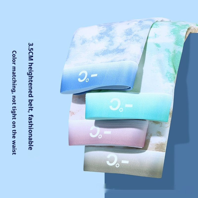 Men's Fashion Summer Thin Ice Silk Underwear - D&A