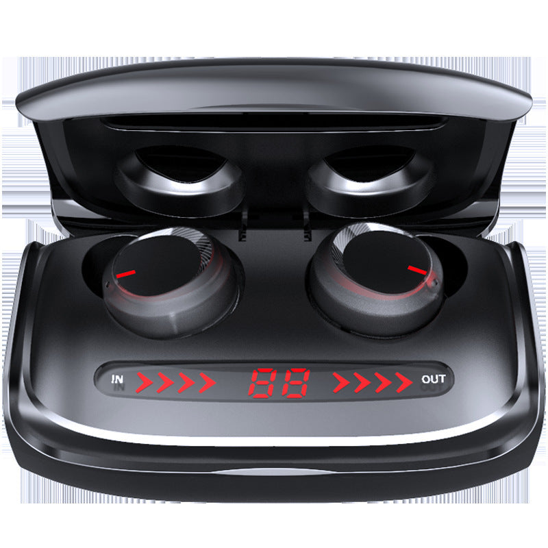 T11 Wireless Bluetooth Headset 5.0 Earbuds Black - D&A