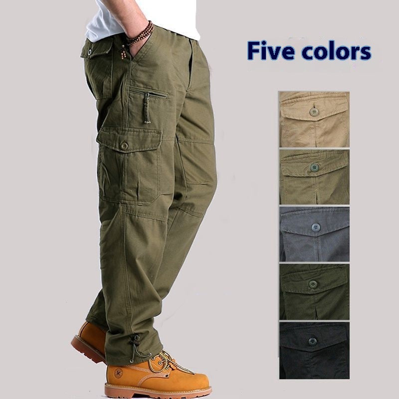 Spring And Autumn Outdoor Overalls Men's Loose - D&A