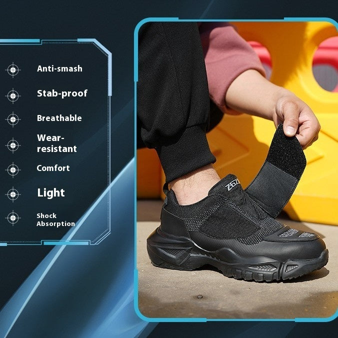Safety Shoes Attack Shield And Anti-stab Labor Shoes - D&A