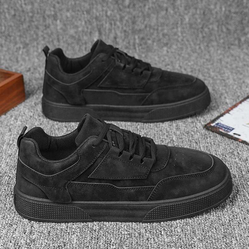 Men's Best-selling Trendy Shoes, Casual Sports Sneakers Black - D&A