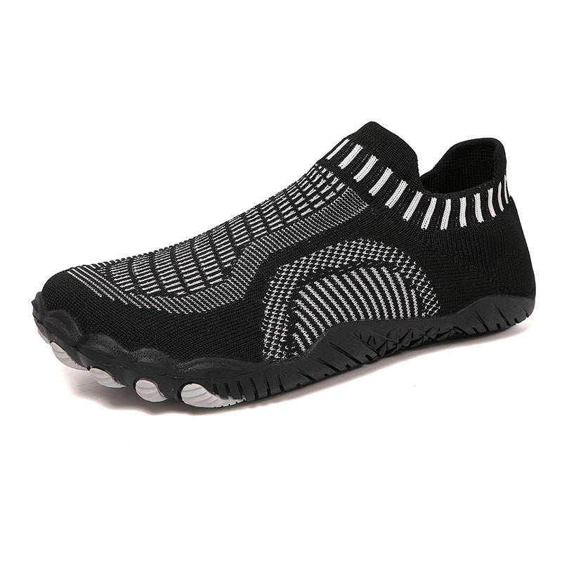 Summer Non-slip Quick-drying Wading Shoes Upstream Shoes Black - D&A