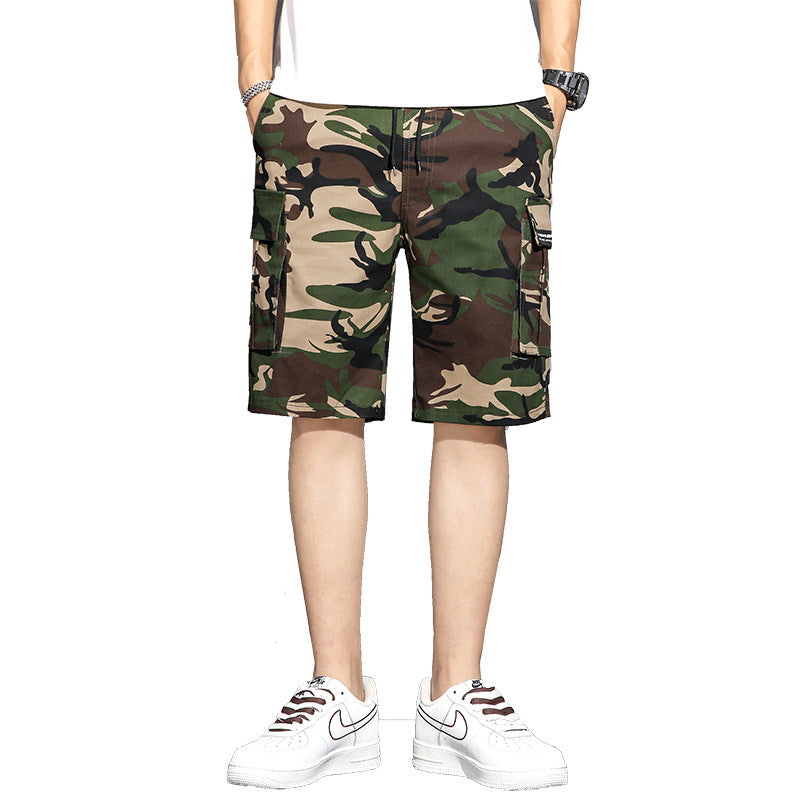 Summer Camouflage 5-point Workwear Shorts Men - D&A