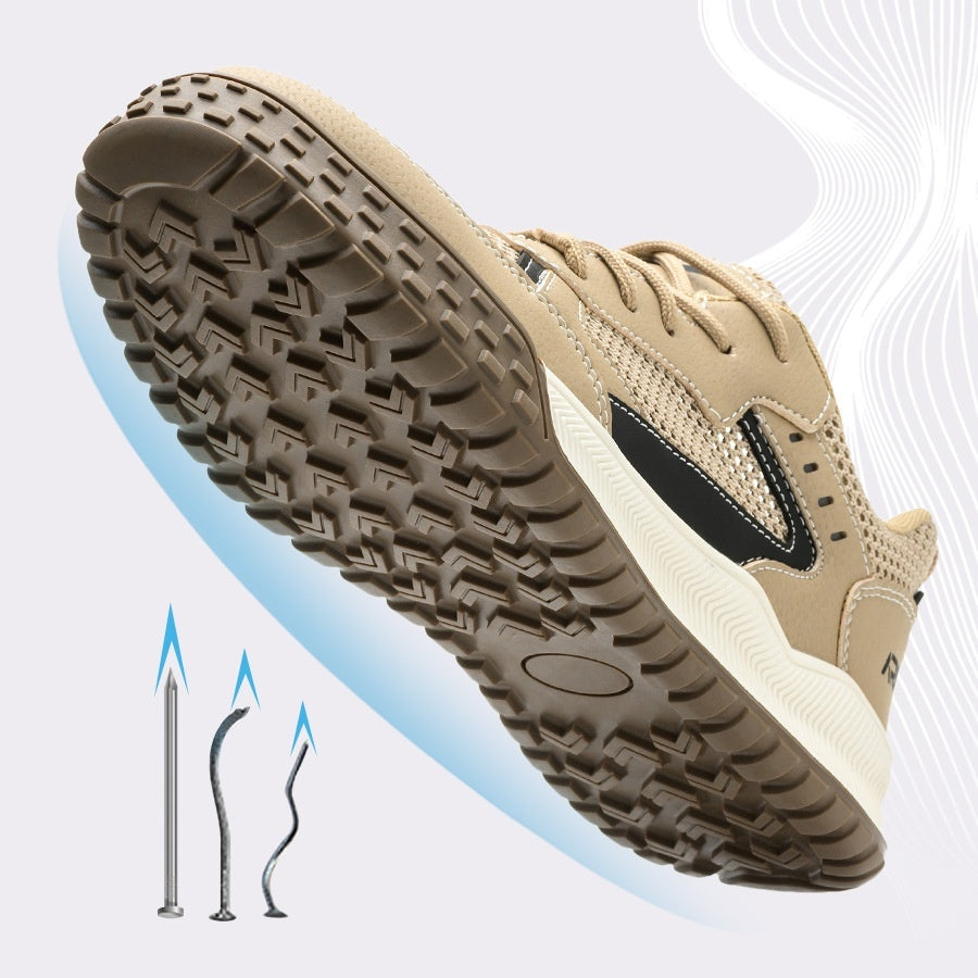 Breathable Lightweight Attack Shield And Anti-stab Leisure Safety Shoes - D&A