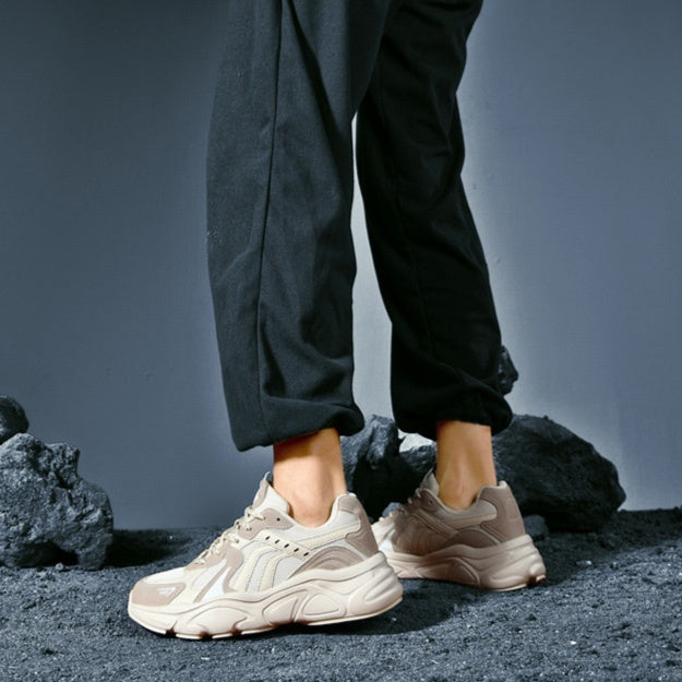 Men's Shoes Collapse Flat Plus Size Sneakers Casual - D&A