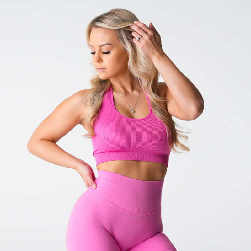 Bra European And American Sports Fitness Yoga Sports Bra - D&A