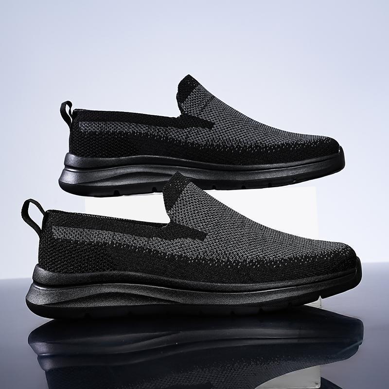 Plus Size Men's Shoes Mesh Breathable Soft Bottom Leisure - D&A