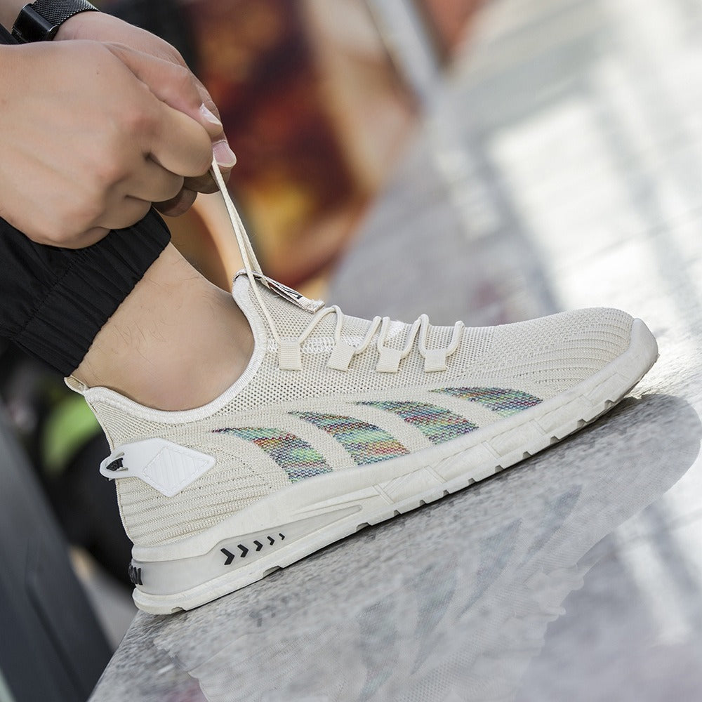 Summer Mesh Surface Lightweight Fat Foot Student Leisure Sneaker - D&A