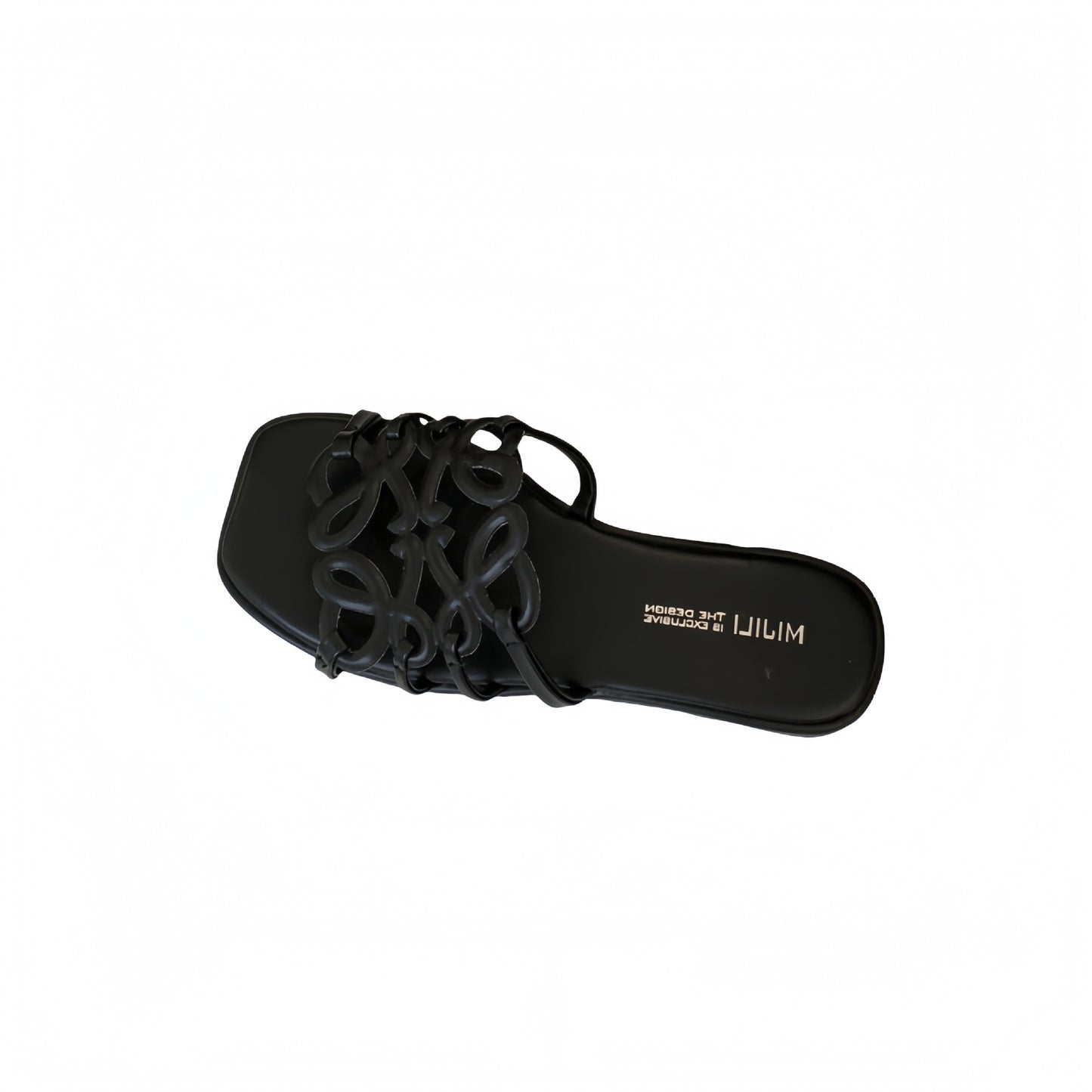Summer Roman Style Hollow-out Slippers Flat All-match Vacation Style Beach Slippers Women - D&A