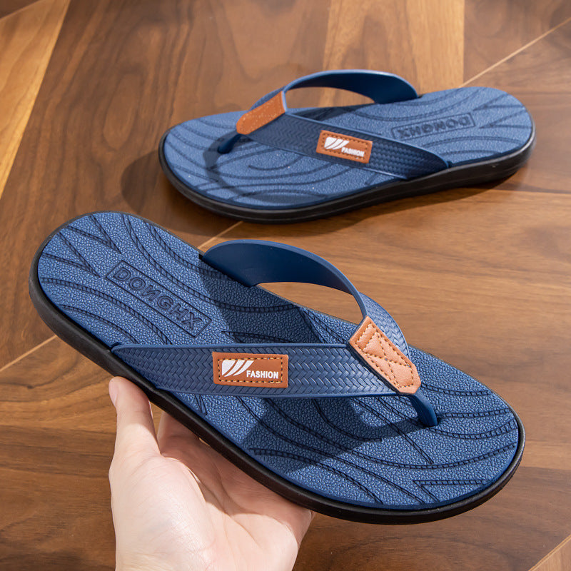 Men's New Summer Platform Slippers Non-slip Sandals - D&A