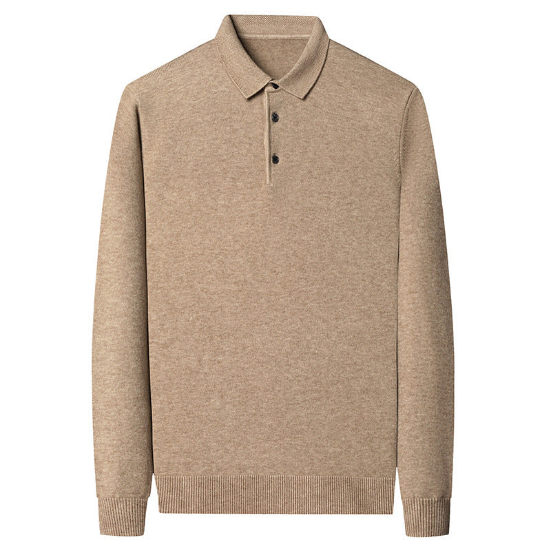 Winter Wool Lapel Long Sleeve Men - D&A