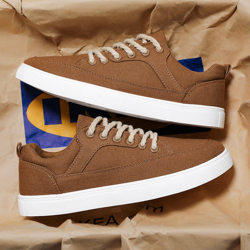 Men's Korean-style Design Versatile Youth Flat Sneakers - D&A