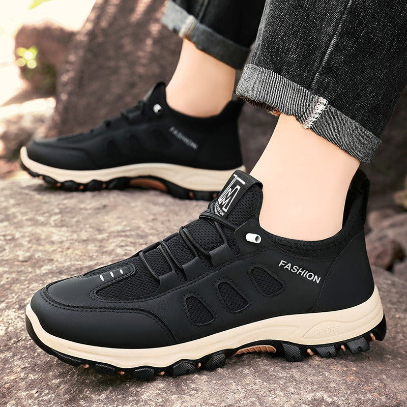 Soft Bottom Lightweight Travel Shoes Middle-aged And Elderly - D&A