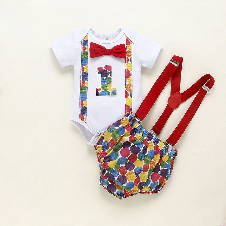 Children's Clothing Summer Clothing Baby Romper Birthday - D&A