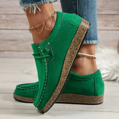 Women's Elastic Slip-on Casual Shoes - D&A