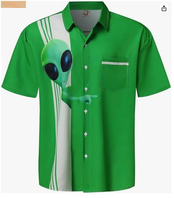 Men's Cardigan Plus Size Short Sleeve KD1637 - D&A