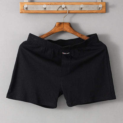 Men's Underwear Loose Arrow Pants Plus Size Black - D&A