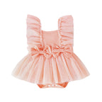 Jumpsuit Baby Net Skirt Princess Poris Dress Baby Skirt Baby Body Pants Jumpsuit - D&A