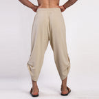 Cotton And Linen Casual Eighth Pants - D&A