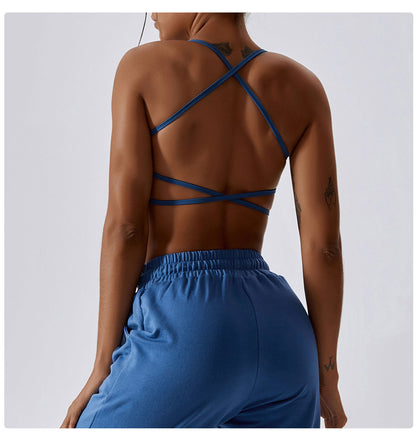 Quick Drying Breathable Yoga Bra Running Sports Bra - D&A