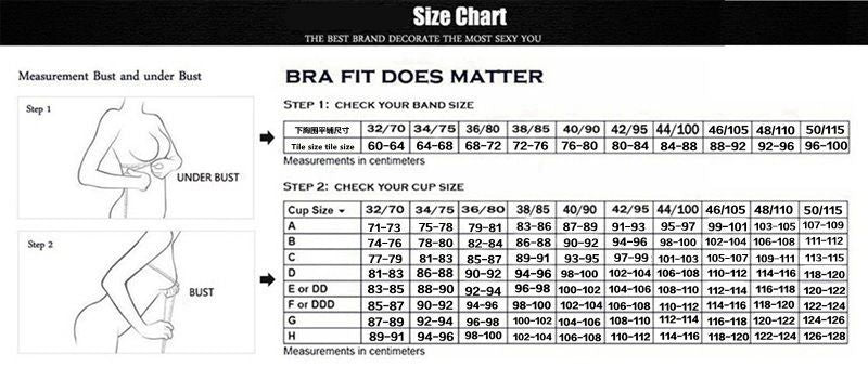 Women's Push Up Bras Bra Lace Plus Size Bra - D&A