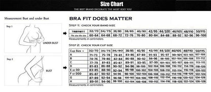 Women's Push Up Bras Bra Lace Plus Size Bra - D&A