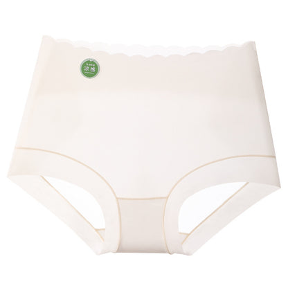 High Waisted Oversized Seamless Underwear For Women Champagne - D&A