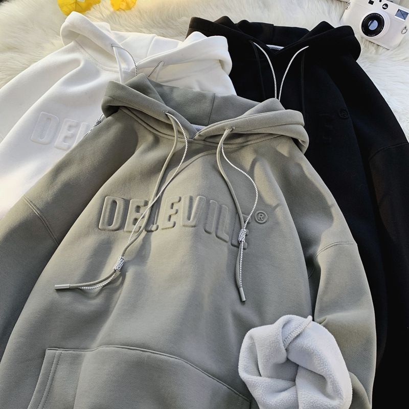 Ovsize Men's Hooded Fashion Brand American Style Loose Hoodie - D&A