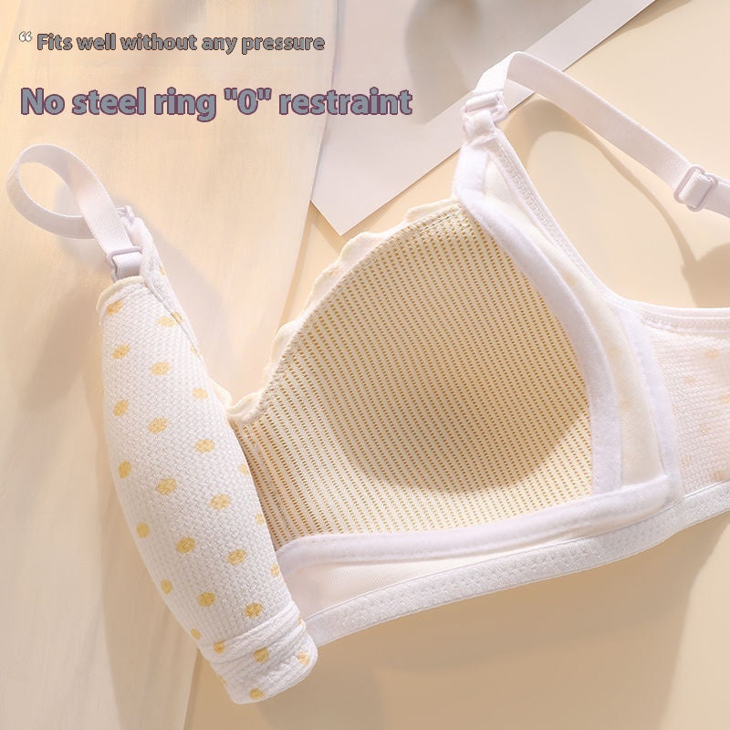 Anti-slip Bra No Steel Ring Gathering Bra - D&A